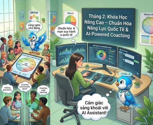 THÁNG 2: KHÓA HỌC NÂNG CAO – CHUẨN HÓA KHUNG NĂNG LỰC QUỐC TẾ