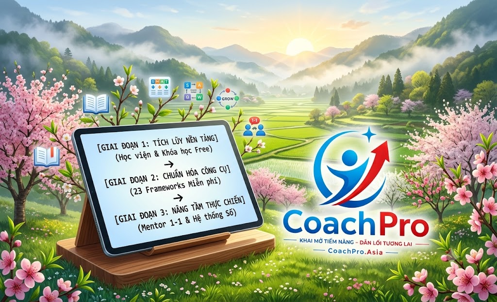 Lộ Trình Luyện Tập Từng Bước Cho Coach Mới Trên Nền Tảng CoachPro Asia
