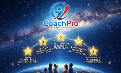 5 ĐIỂM SÁNG GIÚP COACH MỚI BỨT PHÁ CÙNG COACHPRO ASIA