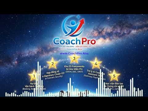 Làm chủ 5 frameworks premium để nâng tầm khai vấn đẳng cấp cao