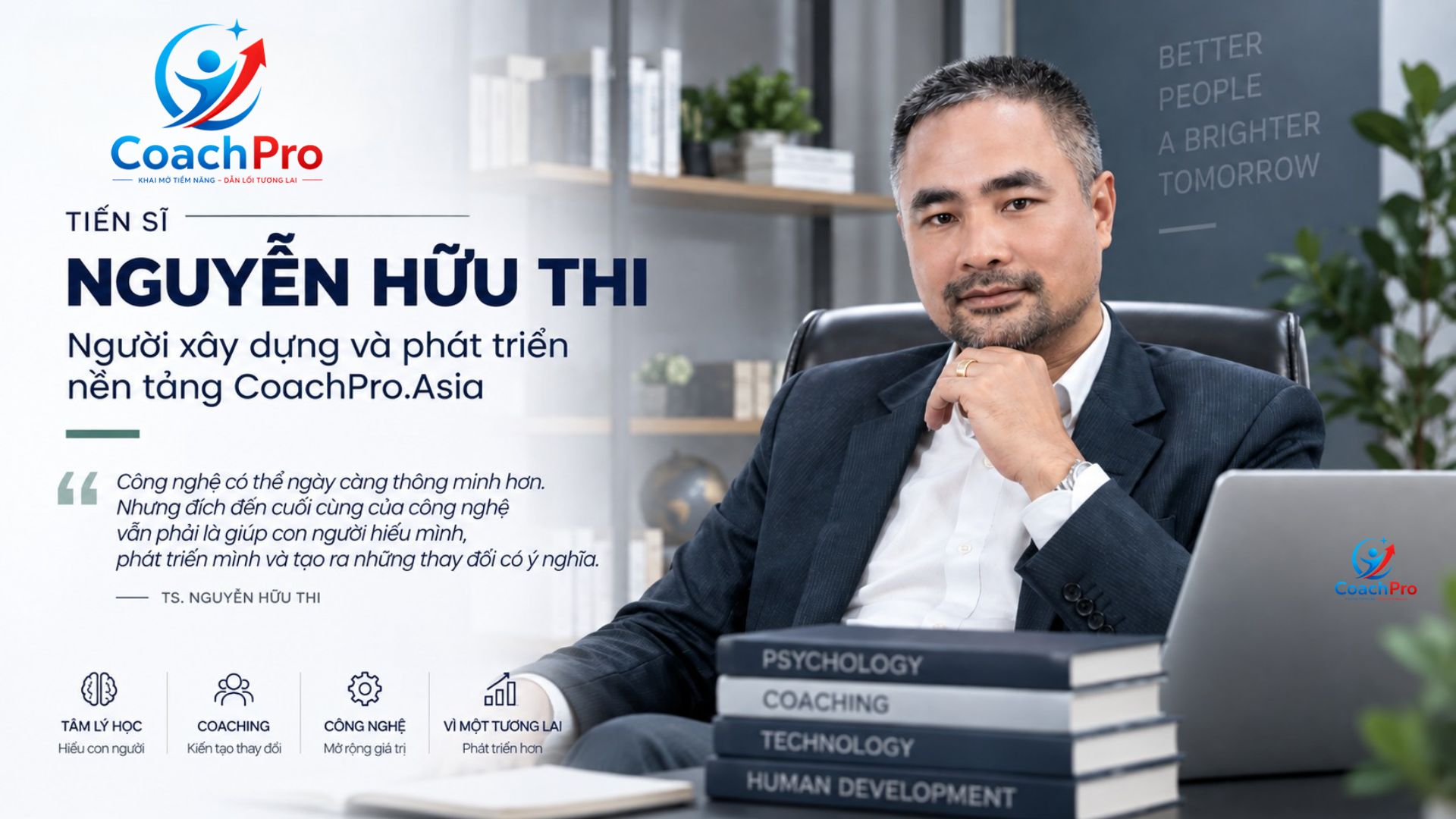 TS. Nguyễn Hữu Thi – Người xây dựng và phát triển nền tảng CoachPro.Asia