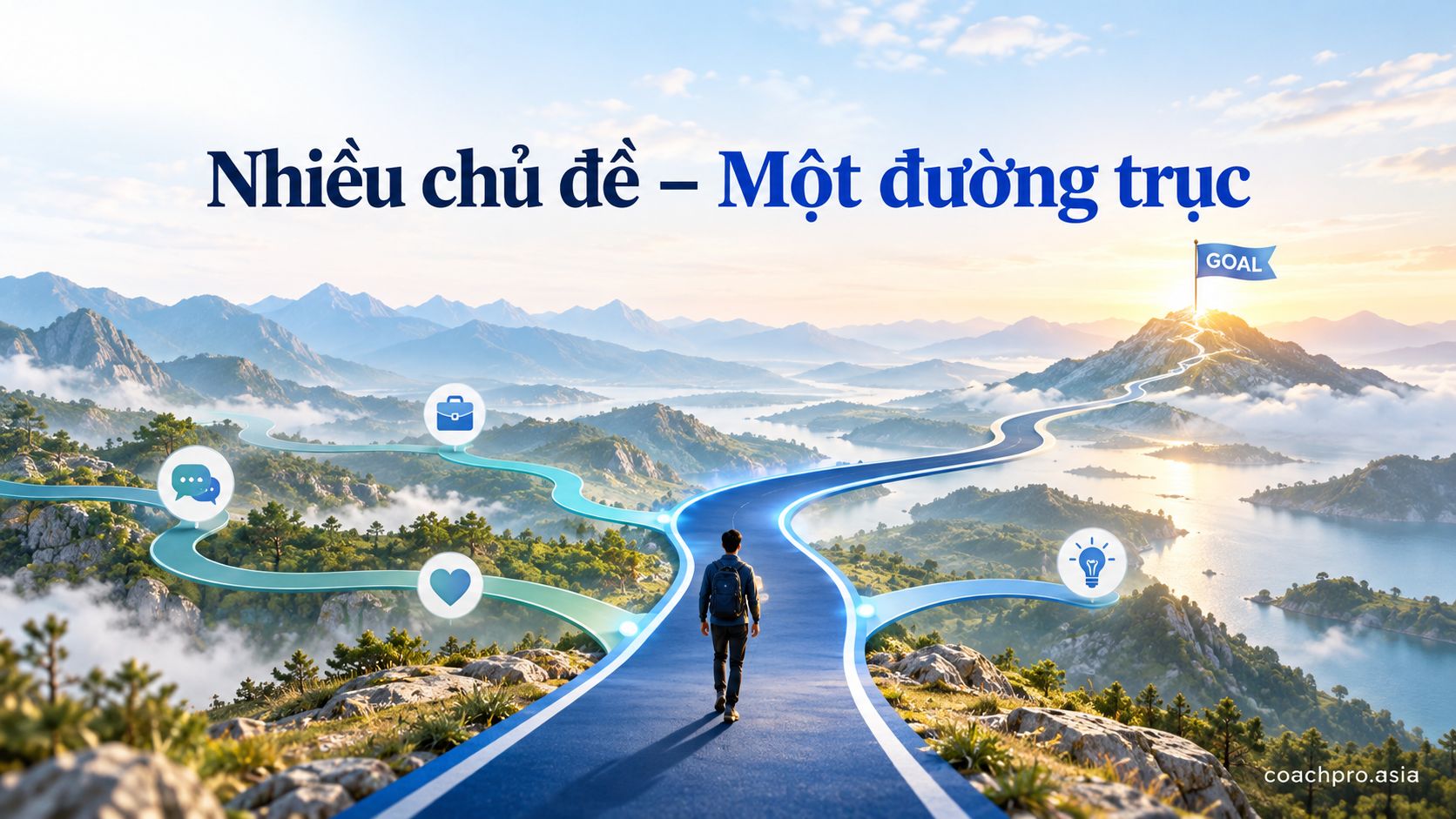 Goal giữ đường trục xuyên suốt cho hành trình Coaching