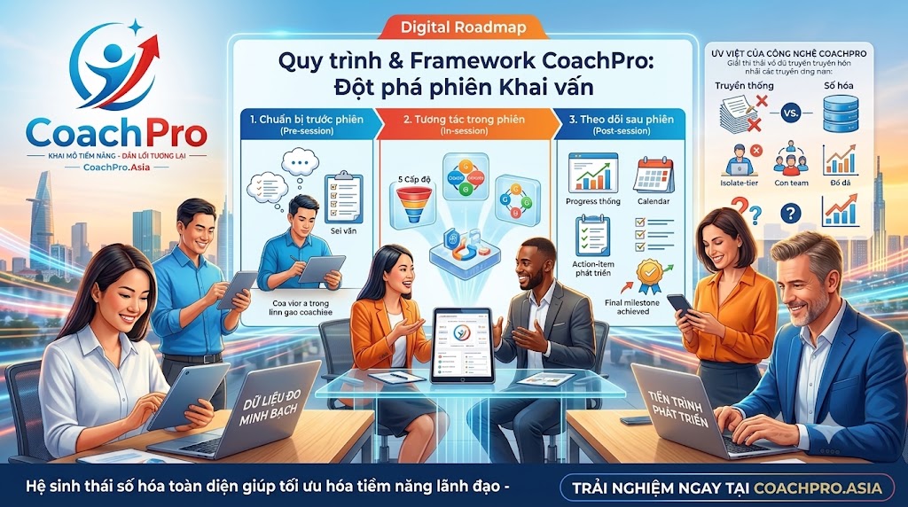 CoachPro Asia Platform - hệ sinh thái số hóa toàn diện