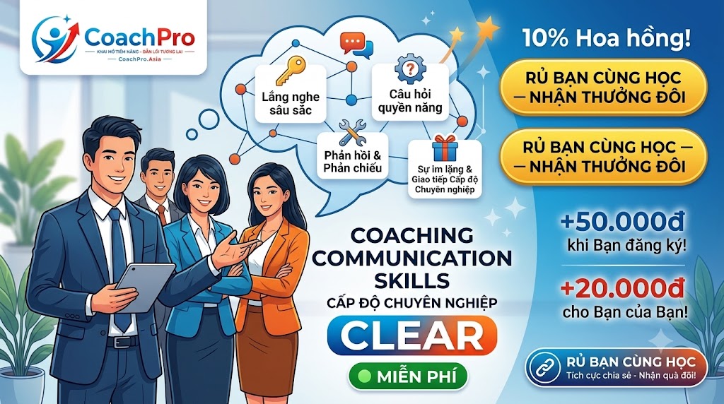 Coaching Communication Skills: CLEAR - khóa học miễn phí