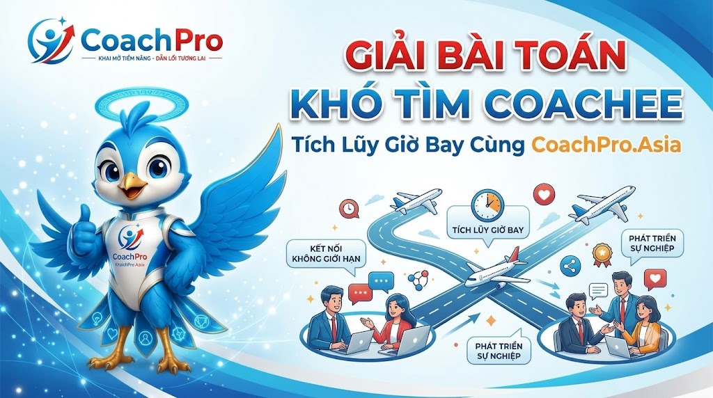 Đột phá công nghệ từ CoachPro.Asia giải quyết tận gốc bài toán tích lũy giờ bay