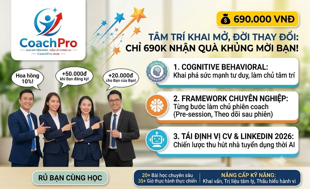 Giá trị thực chiến dành cho Coach mọi cấp độ